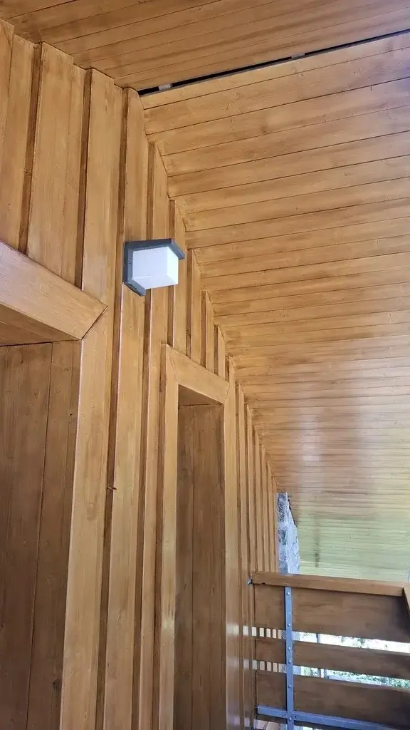 Drevená terasa po renovácii